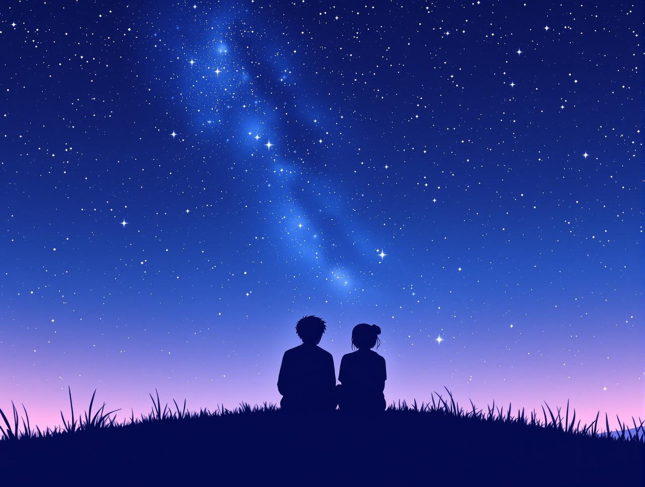 星空下的约定 - ai看片治愈动漫短剧 星空下的约定