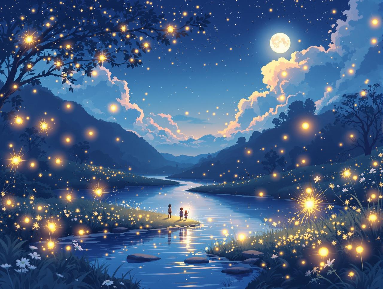 夏夜物语 · 星空与萤火虫 - ai看片精选专题 夏夜物语 · 星空与萤火虫