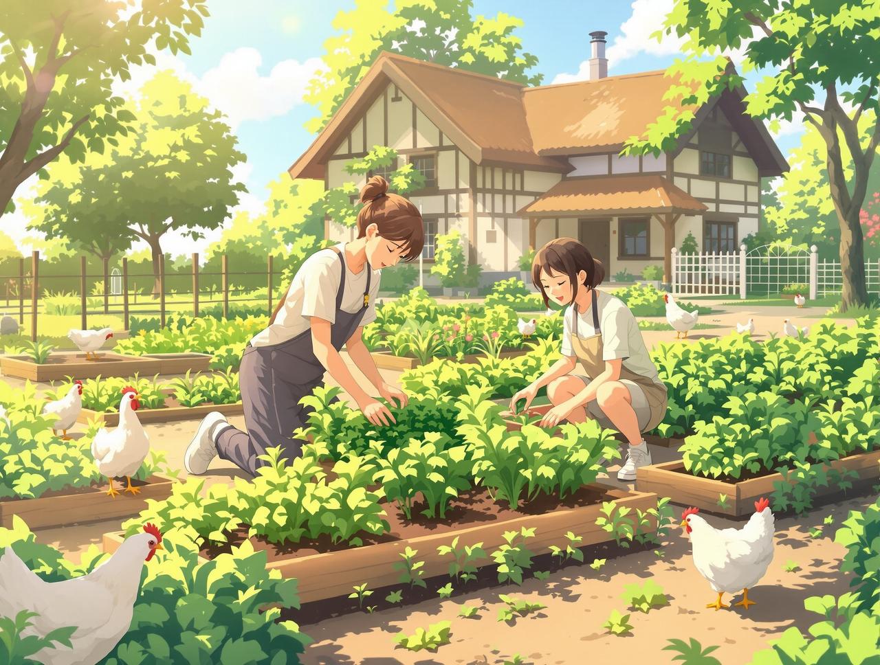 菜园子日记 - ai看片治愈动漫短剧 菜园子日记
